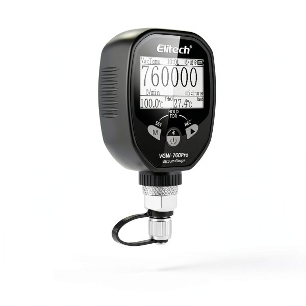 Elitech Vacuum Gauge Digital HVAC 0‑760k Micron-1