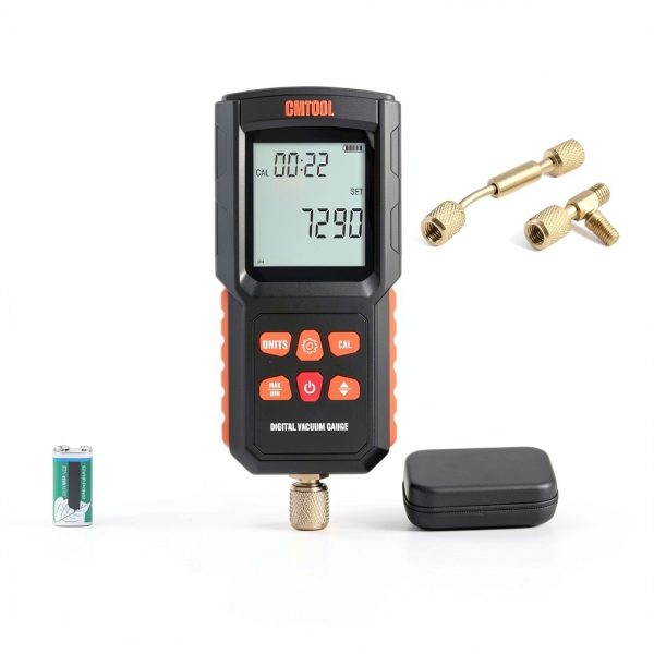 CMTOOL Digital Micron Vacuum Gauge High Precision Sensor-8