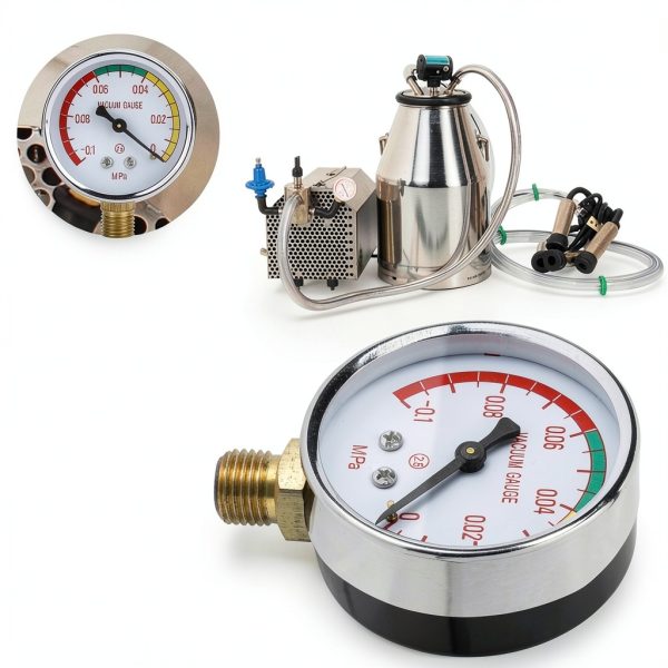 Juicemoo Vacuum Gauge Stainless Steel Copper Milking Machine-1
