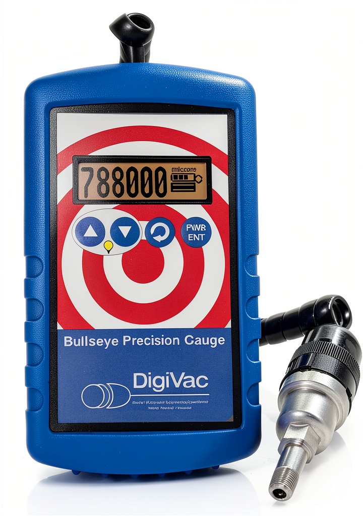 USA Lab portable vacuum gauge being used in a laboratory setting