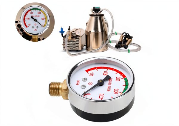 PerGar Vacuum Gauge Stainless Steel Milking Machine-2