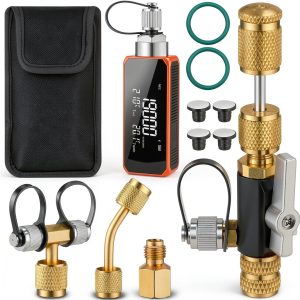 Saysurey Digital Vacuum Gauge HVAC Refrigeration Leak-0