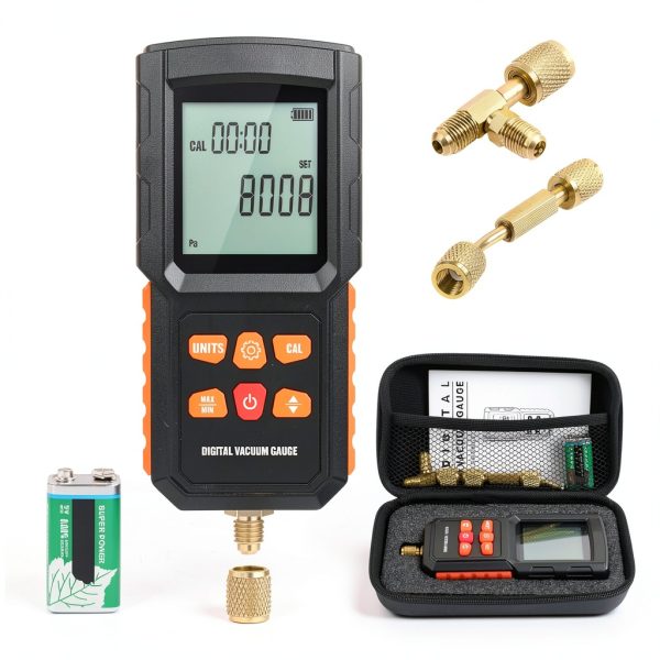 KAISAL Digital Vacuum Gauge Professional HVAC Meter-0