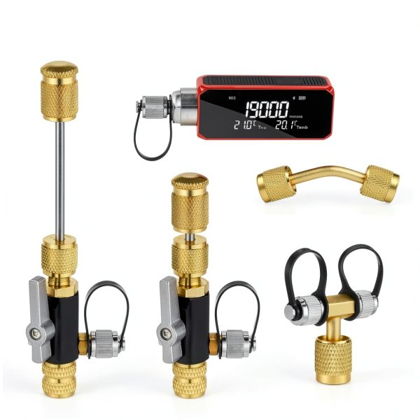 Saysurey Digital Vacuum Gauge HVAC Refrigeration Leak-1