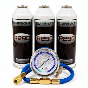 Envirosafe Brass Vacuum Gauge Industrial Scientific Tool-0