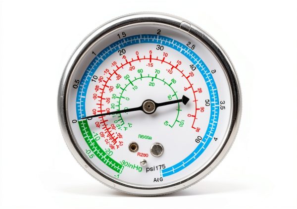 Envirosafe Brass Vacuum Gauge Industrial Scientific Tool-3