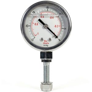 Glycerine Vacuum Gauge BEST VALUE VACS Stainless-0