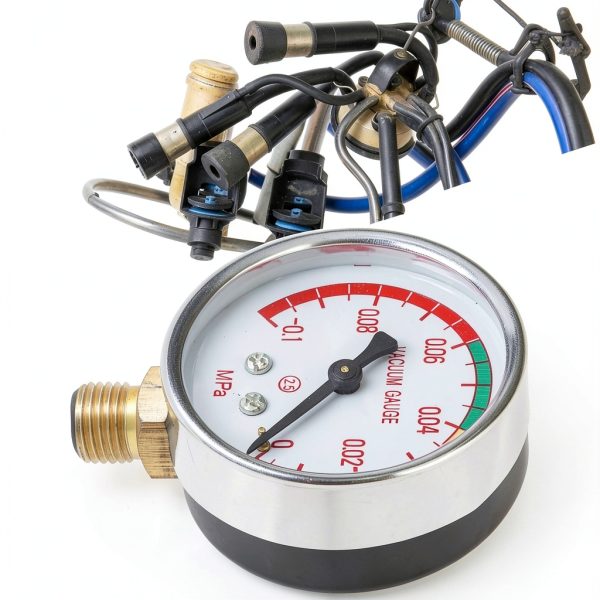Plplaaoo Vacuum Gauge Stainless Steel Milking Machine Gauge-2