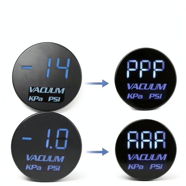 WATERWICH Vacuum Gauge LED Display Night Visibility-1