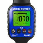 Supco Vacuum Gauge High Resolution Backlit LCD HVAC-0