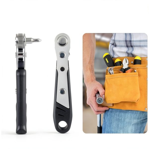EAMIFARU Angled Ratchet Screwdriver 10in1 Black-6