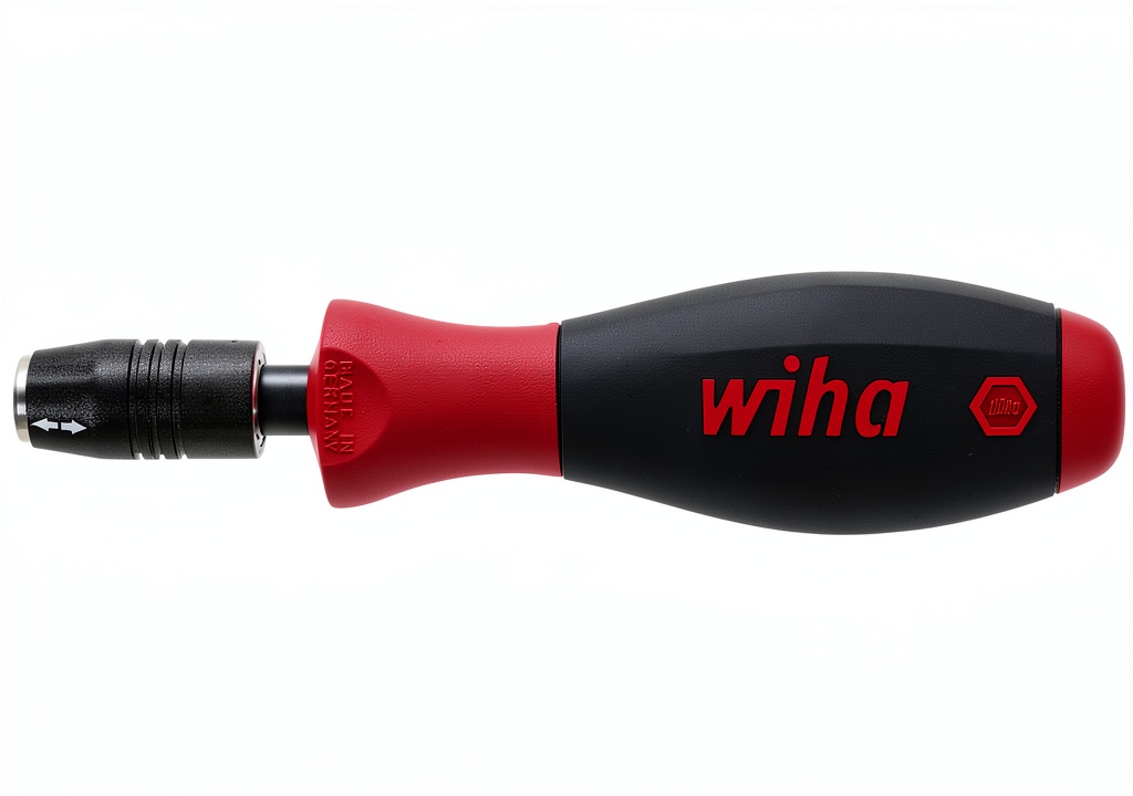 Wiha power blade holder screwdriver in use