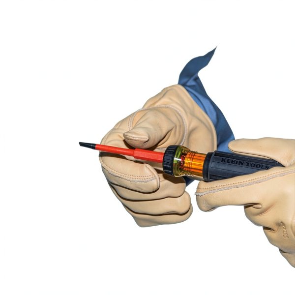 Klein Tools 2-in-1 Insulated Flip-Blade Screwdriver #2 Phillips-3