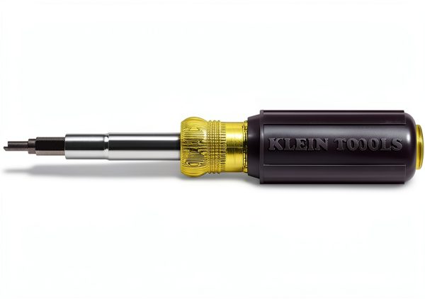 Klein Tools 11-in-1 Multi-Bit Screwdriver Nut Driver Kit Black 32527-0