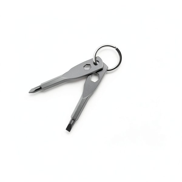 Stonore Keychain Screwdriver 4-in-1 Alloy Steel Tool with Phillips-5