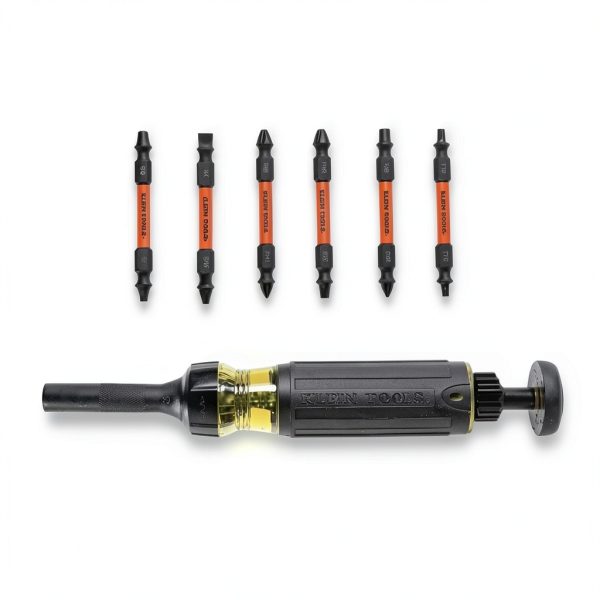 Klein Tools 13-in-1 Ratcheting Screwdriver Set with Impact Bits-7