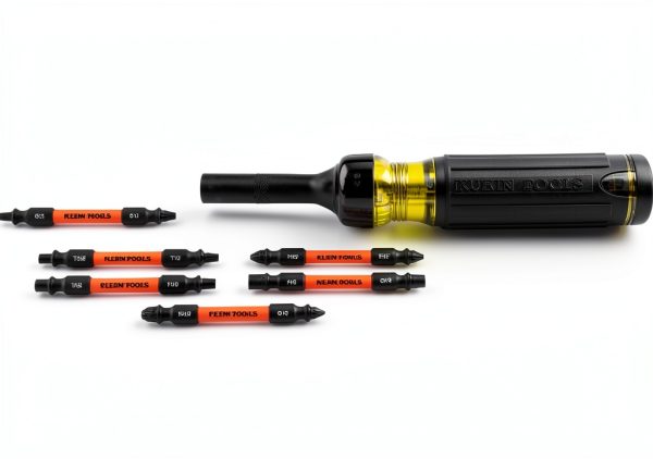 Klein Tools 13-in-1 Ratcheting Screwdriver Set with Impact Bits-13