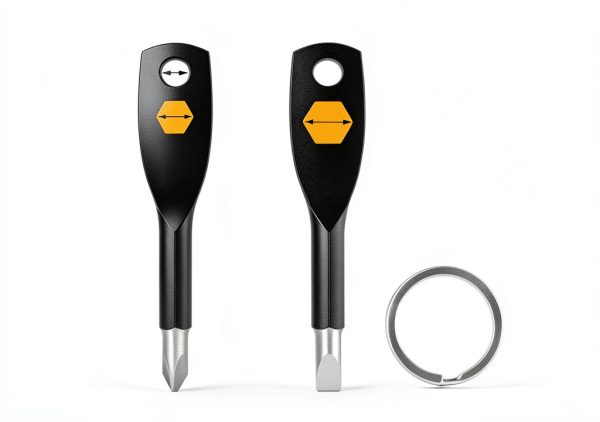 Stonore Keychain Screwdriver 4-in-1 Alloy Steel Tool with Phillips-1