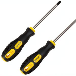 Sipery Phillips Screwdriver Set 2pcs 4-8 Inch Chrome Steel Ergonomic-0