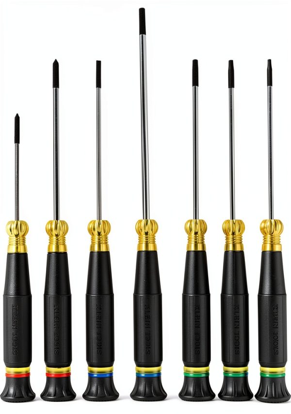 Klein Tools 8-Piece Precision Screwdriver Set with Cushion-Grip-0