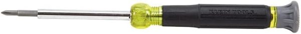 Klein Tools 4-in-1 Electronics Screwdriver Rotating Cap Model 32581-7