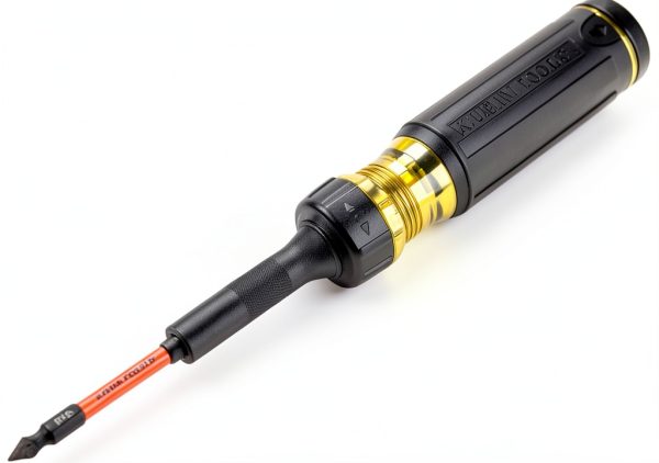 Klein Tools 13-in-1 Ratcheting Screwdriver Set with Impact Bits-0