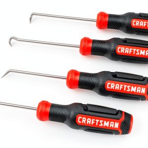 Craftsman Screwdriver Set CMHT65073 Red Stainless Steel Bi Handle-0