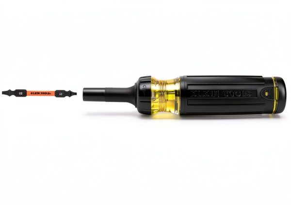 Klein Tools 13-in-1 Ratcheting Screwdriver Set with Impact Bits-12