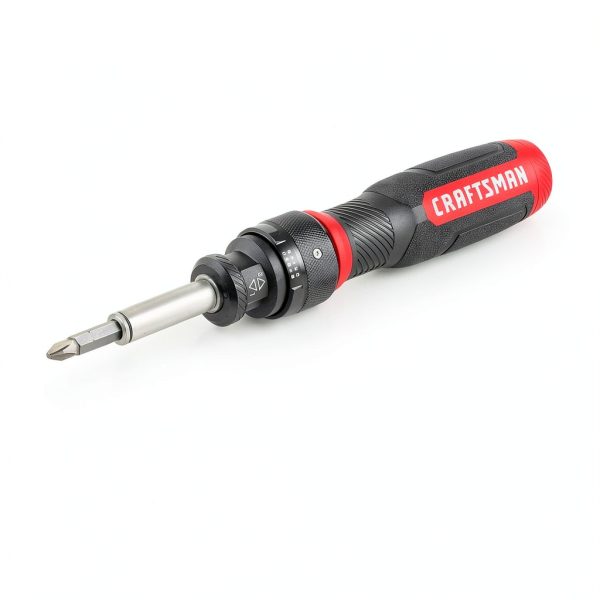 CRAFTSMAN Ratcheting Screwdriver, SpeedDrive, 2” Double Ended Bits Included, Handle Holds Up To 6 Bits (CMHT68129)-2