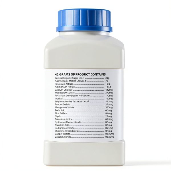 MS Murashige & Skoog Tissue Culture Medium – Boca Hydro Ready‑to‑Use-3