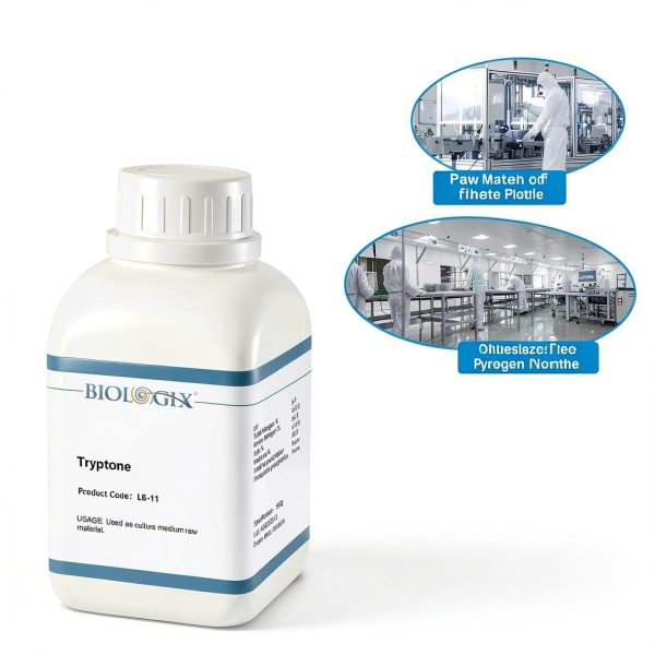 Tryptone Powder 500g FMB Grade Casein Peptone by CryoKing pH 5‑7-5