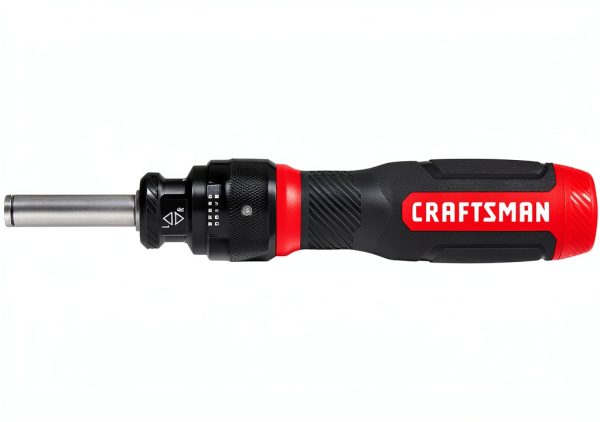 CRAFTSMAN Ratcheting Screwdriver, SpeedDrive, 2” Double Ended Bits Included, Handle Holds Up To 6 Bits (CMHT68129)-0