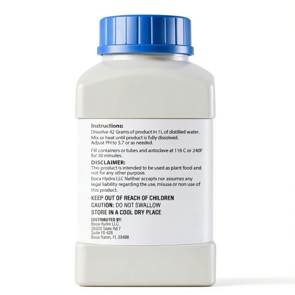 MS Murashige & Skoog Tissue Culture Medium – Boca Hydro Ready‑to‑Use-1