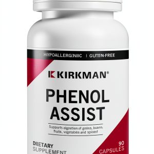 Phenol Assist Kirkman Enzyme Plant-Based Allergen-Free Capsules-0