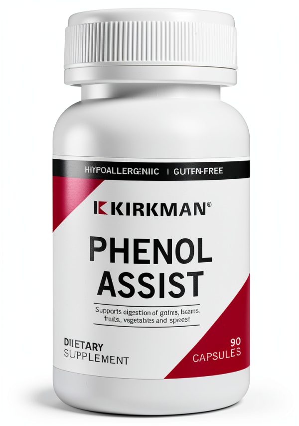 Phenol Assist Kirkman Enzyme Plant-Based Allergen-Free Capsules-0