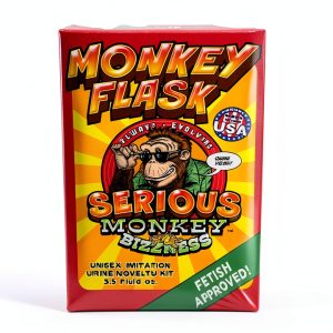 M0nkey F1ask - 3.5 Oz Bottle - Understanding Urinalysis - Synthetic Sub Solution with Vitamin C - Quick Fix Plus - for Education and Learning-0
