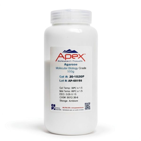 Apex General Purpose Agarose Ultra Pure 500g Low Binding Gel-0