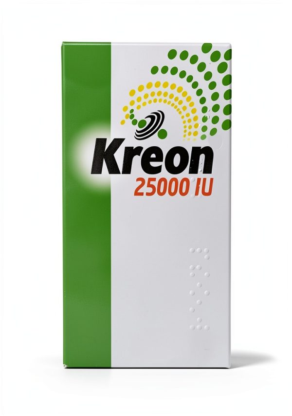 Kreon 25000 300mg 50CPS Lab Enzyme Supplement for Scientific Use-3
