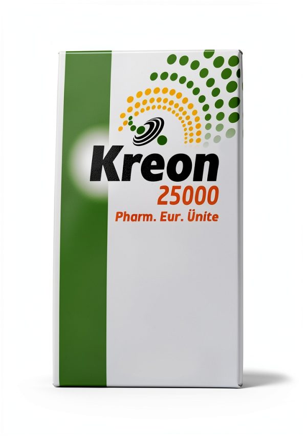 Kreon 25000 300mg 50CPS Lab Enzyme Supplement for Scientific Use-2