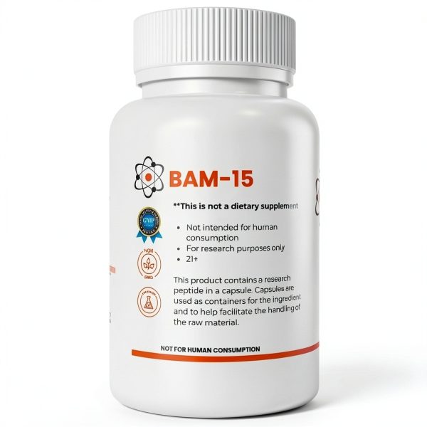 BAM-15 3rd Party Tested Lab Protein by Flux Labs 60 Capsules 15mg Each-1
